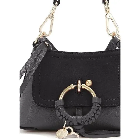 See by Chloe Joan Small Hobo Bag in Black, Excellent - Picture 4 of 15